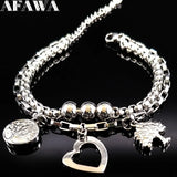 Tree of Life Stainless Steel Bracelet for Women