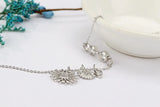 European Hot Sunflower Necklace Female Jewelry Crystal from Austrian
