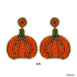 Retro Pumpkin Earrings Halloween Bohemian High-Quality Jewelry