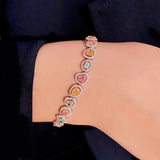 925 Silver Candy Zircon Bracelet for Women