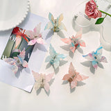 Acetic Acid Diamond Butterfly Hairpin Hair Accessories for Women