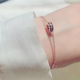 Shining Jewelry Feminine Charm Bracelet Christmas Gift
