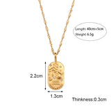 Zircon Zodiac Sign Bright Necklace Woman Neck Jewelry
