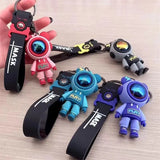 Lightning Bear Key Chain Astronauts Silicone Doll Pendant