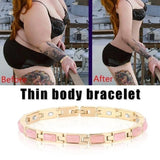 Opal Magnetic Bracelet for Women Weight Loss Therapy Slimming Jewelry