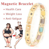 Opal Magnetic Bracelet for Women Weight Loss Therapy Slimming Jewelry