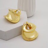 Bohemia Flower Drop Dangle Earrings for Women Dubai African Wedding