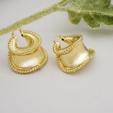 Bohemia Flower Drop Dangle Earrings for Women Dubai African Wedding