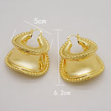 Bohemia Flower Drop Dangle Earrings for Women Dubai African Wedding