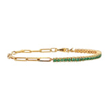 CZ Tennis Bracelet Women Chain Charm Jewelry Gift