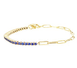 CZ Tennis Bracelet Women Chain Charm Jewelry Gift