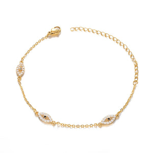 Evil Eye Bracelet For Women Zircon Bracelet Jewelry