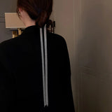 Silver Chain Hairpins Women Braid Headband Long Tassel Hair Accessories