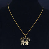 Stainless Steel Family Necklace for Women N550