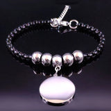 Tree of Life Charm Bracelet Stainless Steel Women Jewelry