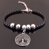 Tree of Life Charm Bracelet Stainless Steel Women Jewelry