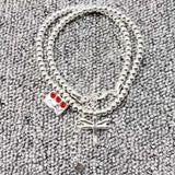 UNOde50 Red Gem & Dragonfly Necklace - Women's Romantic Gift