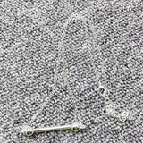 UNOde50 Electroplating 925 DIY Pendant Letter Necklace Gift