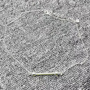 UNOde50 Electroplating 925 DIY Pendant Letter Necklace Gift