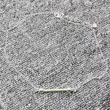 UNOde50 Electroplating 925 DIY Pendant Letter Necklace Gift