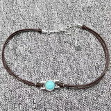 UNOde50 Electroplating 925 Cord Button Romantic Women's Necklace