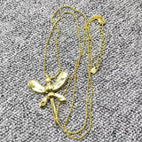 UNOde50 925 Electroplated Dragonfly Necklace Romantic Gift