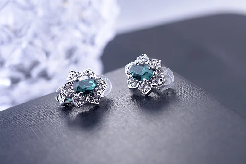 Austrian Crystal Zircon Ear Clip for Women Party