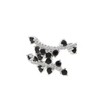 CZ Zircon Midi Ring for Women Engagement Wedding Jewelry