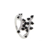 CZ Zircon Midi Ring for Women Engagement Wedding Jewelry