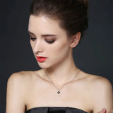 Four-leaf Clover 925 Silver Necklace for Women K017