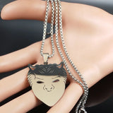Ghost BC Nameless Stainless Steel Necklace Women/Men Ghoul Pendant