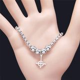 Ghost BC Nameless Steel Bracelet Ghoul Band Pope Symbol