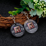 Personalized Graduation Acrylic Photo Keychain for Son/Daughter