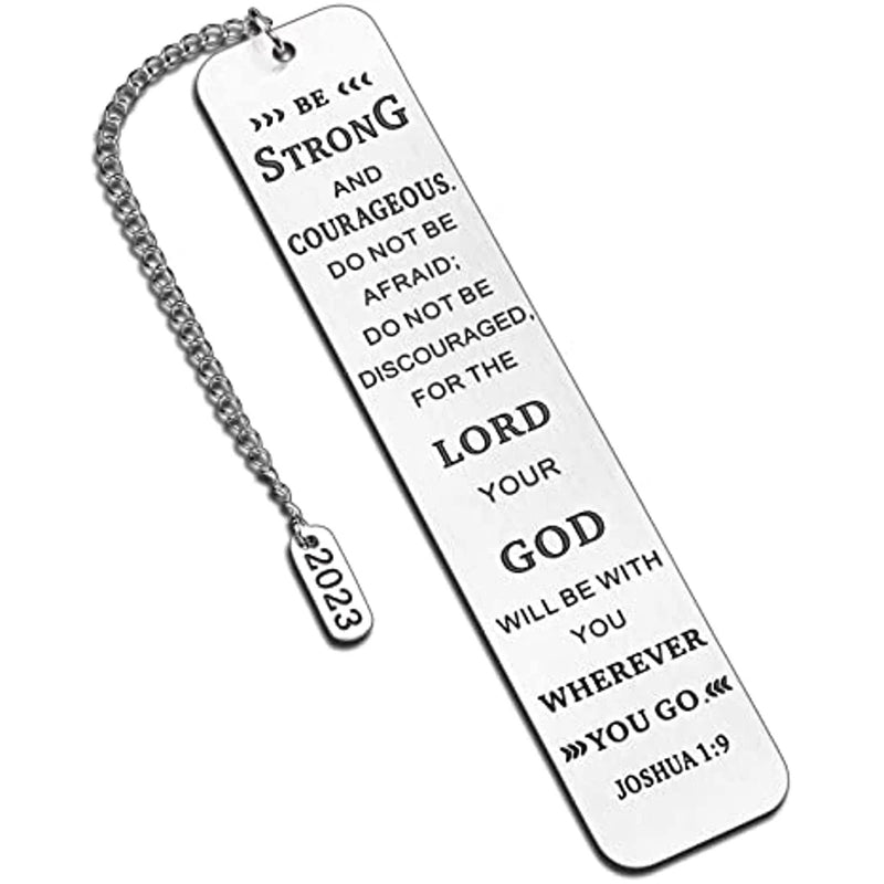 Christian Graduation Bookmarks High School College Students Bible Verse