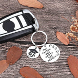 Graduation Class of Seniors Students Keychain for Daughter Son