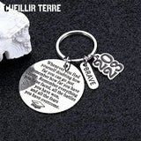 Class Of Student Inspirational Key Chain Grad Gift