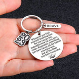 Class Of Student Inspirational Key Chain Grad Gift