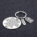 Class Of Student Inspirational Key Chain Grad Gift