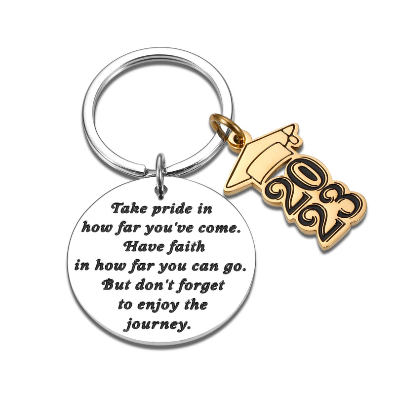 Graduation Keychain Inspirational For Daughter Son High School College
