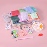 DIY Jewelry Suit Mix Small Bead Box Women Men Accessories
