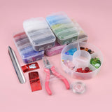 DIY Jewelry Suit Mix Small Bead Box Women Men Accessories