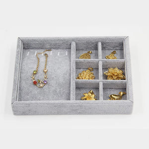 Small Jewelry Box Organizer Display Tray Necklace Ring Clear Packaging