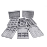 Small Jewelry Box Organizer Display Tray Necklace Ring Clear Packaging