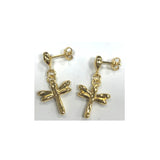 Dragonfly Pearl Alloy Earrings Jewelry For Women
