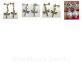 Dragonfly Pearl Alloy Earrings Jewelry For Women