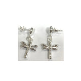 Dragonfly Pearl Alloy Earrings Jewelry For Women