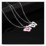 Sweet Butterfly Ceramic Zircon Necklace Austrian Crystal Fine Jewelry