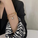 Women's Stainless Steel Bear Shape Bracelet