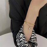 Women's Stainless Steel Bear Shape Bracelet
