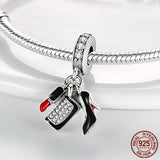 925 Silver Infinity Knot Chain Bracelet Knotted Bow-knot Clasp Infinite Love